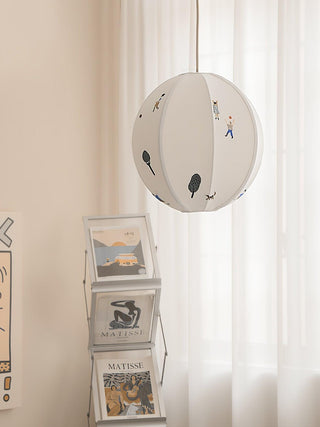 Cadorus Suspension Moderne en Tissu