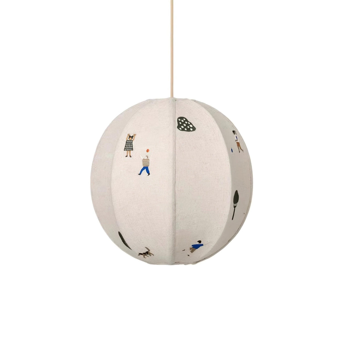 Zelarace Suspension Moderne en Tissu