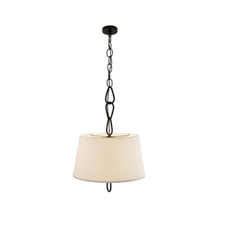 Zesilira Suspension Tissu Noir Vintage Nordic