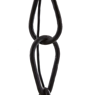 Zesilira Suspension Tissu Noir Vintage Nordic