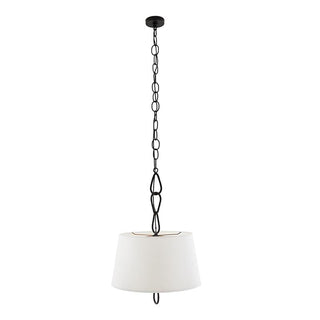 Zesilira Suspension Tissu Noir Vintage Nordic