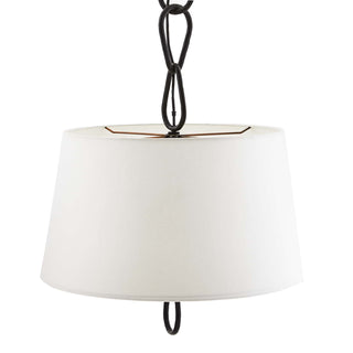 Zesilira Suspension Tissu Noir Vintage Nordic