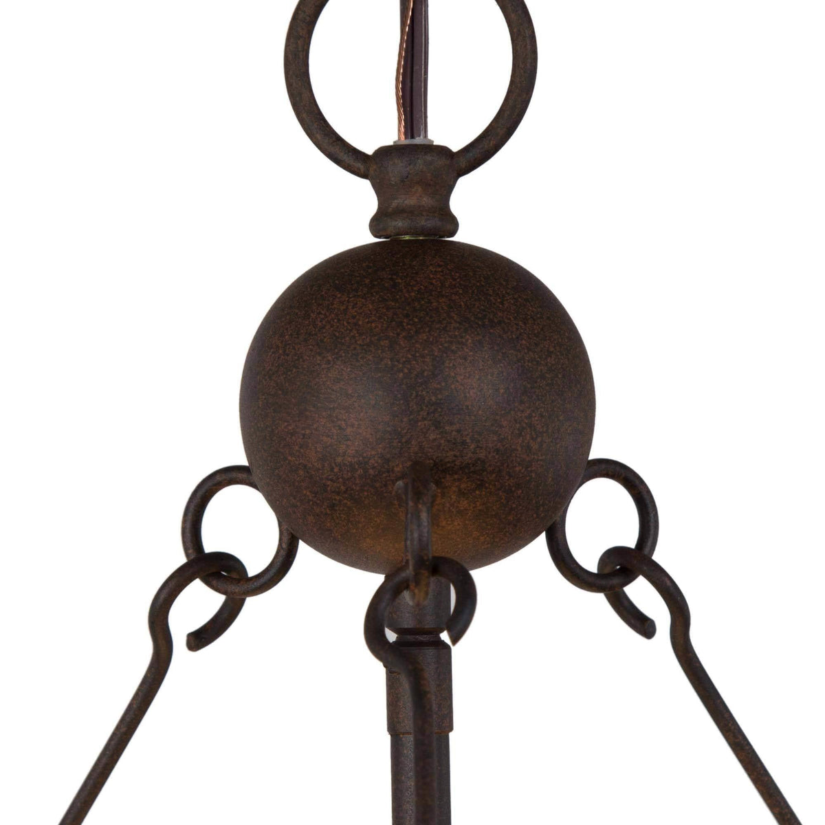 Cocaryra Lustre Métal Industriel Vintage