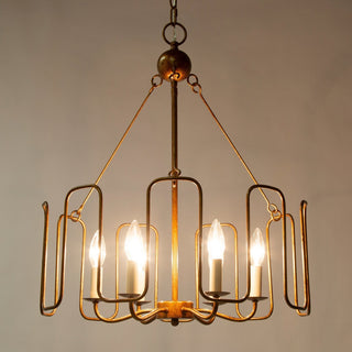 Cocaryra Lustre Métal Industriel Vintage