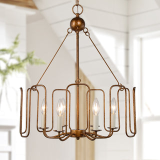 Cocaryra Lustre Métal Industriel Vintage
