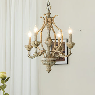 Orinira Suspension Bois Industriel Vintage
