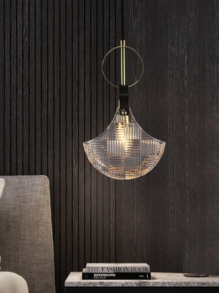 Lustra Suspension Verre Laiton Teal