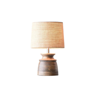Jarot Lampe à poser en bois