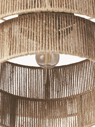 Casora Lampe de Plafond Classique Art en Corde Naturelle