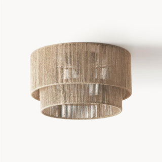 Casora Lampe de Plafond Classique Art en Corde Naturelle