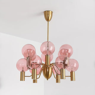 Evmarara Postmodern Luxury Metal Glass Lustre