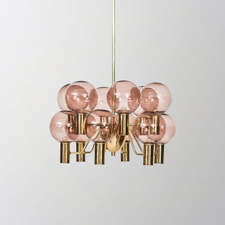 Evmarara Postmodern Luxury Metal Glass Lustre