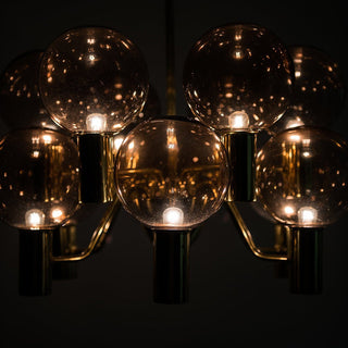 Evmarara Postmodern Luxury Metal Glass Lustre