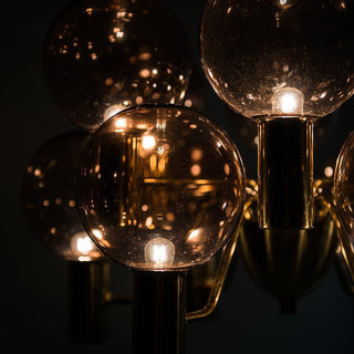 Evmarara Postmodern Luxury Metal Glass Lustre