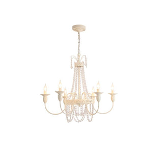 Lustra Lustre Franges en Cristal