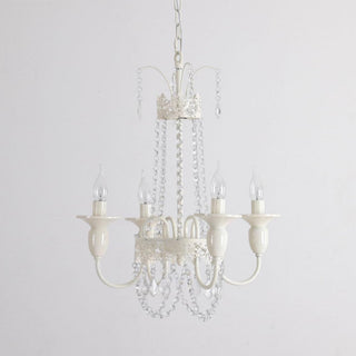Lustra Lustre Franges en Cristal