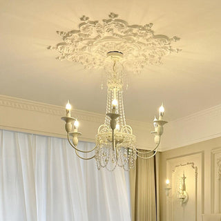 Lustra Lustre Franges en Cristal