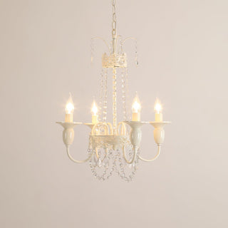 Lustra Lustre Franges en Cristal