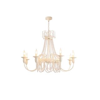 Lustra Lustre Franges en Cristal