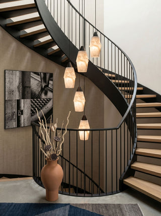 Pavilion Alabaster Cluster Chandelier-Neutral Decor