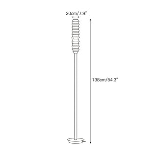 Eiroiella Lampadaire en Albâtre