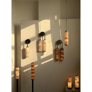 Eiroiella Lampadaire en Albâtre