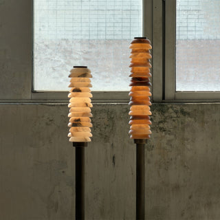Eiroiella Lampadaire en Albâtre