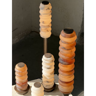 Albuira Lampe de Table en Albâtre