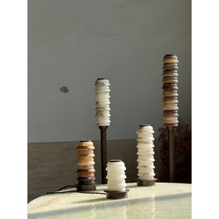 Albuira Lampe de Table en Albâtre