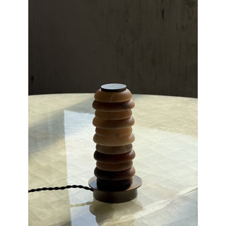 Albuira Lampe de Table en Albâtre