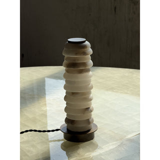 Albuira Lampe de Table en Albâtre