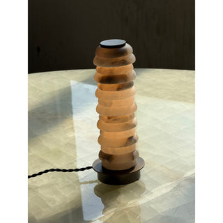 Albuira Lampe de Table en Albâtre