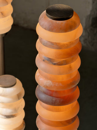 Albuira Lampe de Table en Albâtre