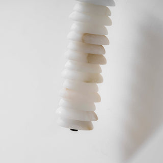 Helix Alabaster Wall Lamp-Neutral Decor
