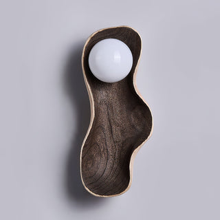 Evshaia Applique Murale Bois Verre Créativité Individuelle Pois