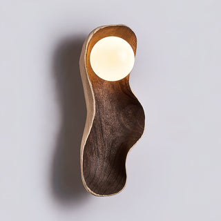 Evshaia Applique Murale Bois Verre Créativité Individuelle Pois