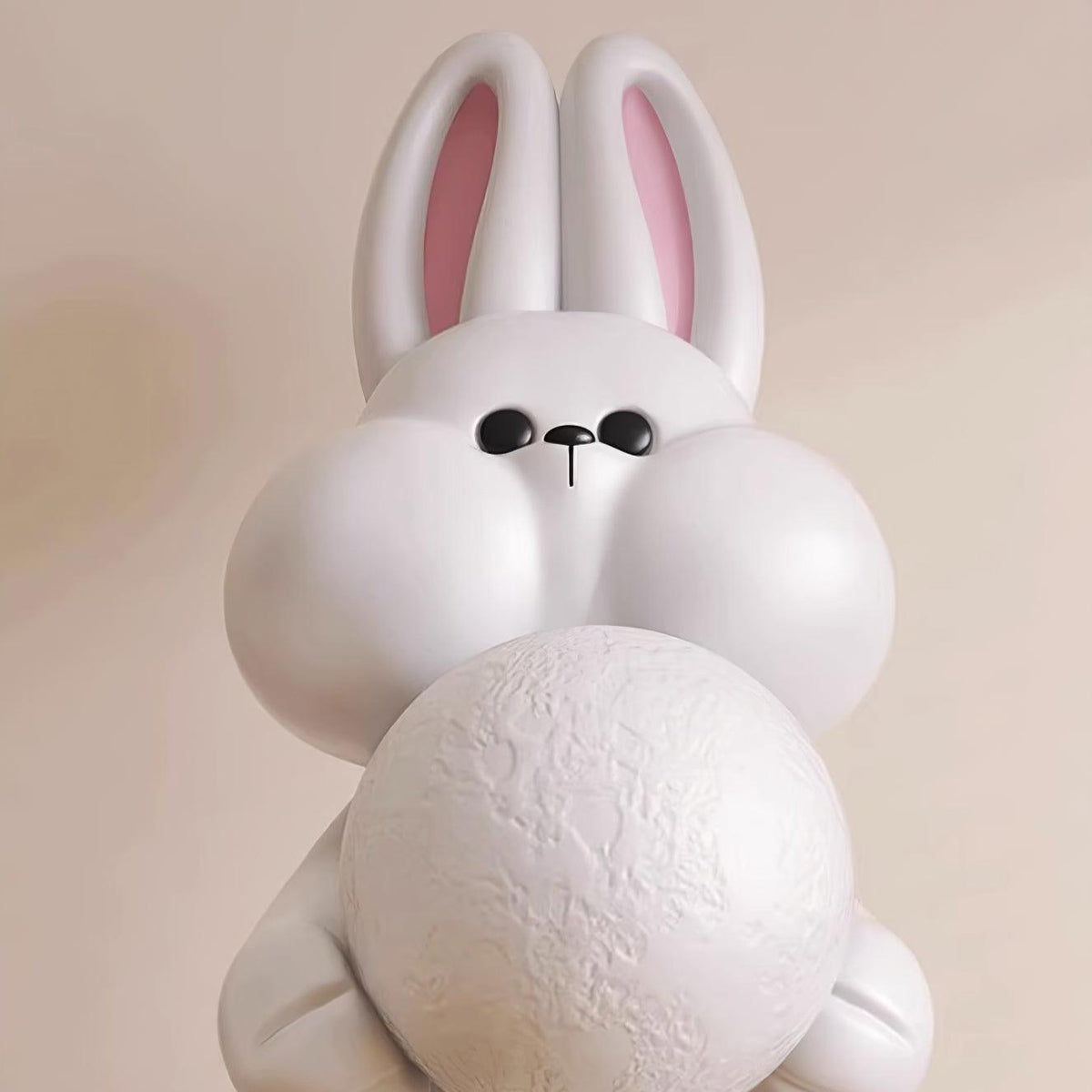 Peach Lampadaire Lapin