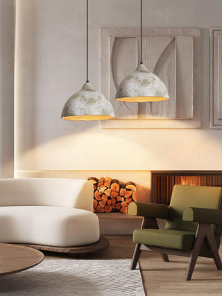 Moss Minimaliste Bois Suspension Lumière