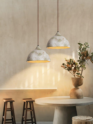 Moss Minimaliste Bois Suspension Lumière