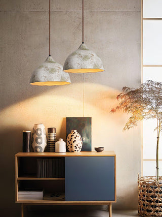 Moss Minimaliste Bois Suspension Lumière