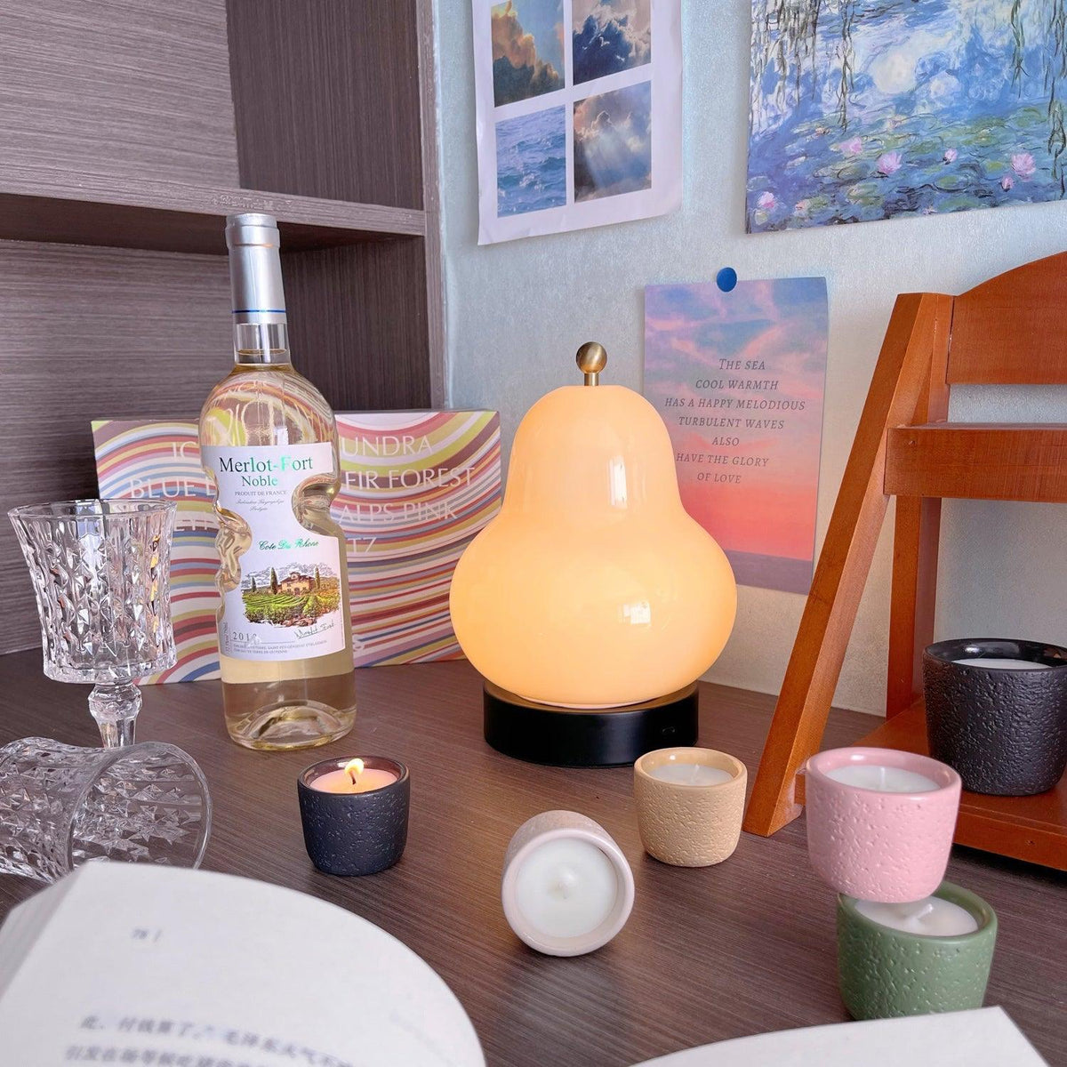 Lumaic Lampe de Table en Verre Whimsical