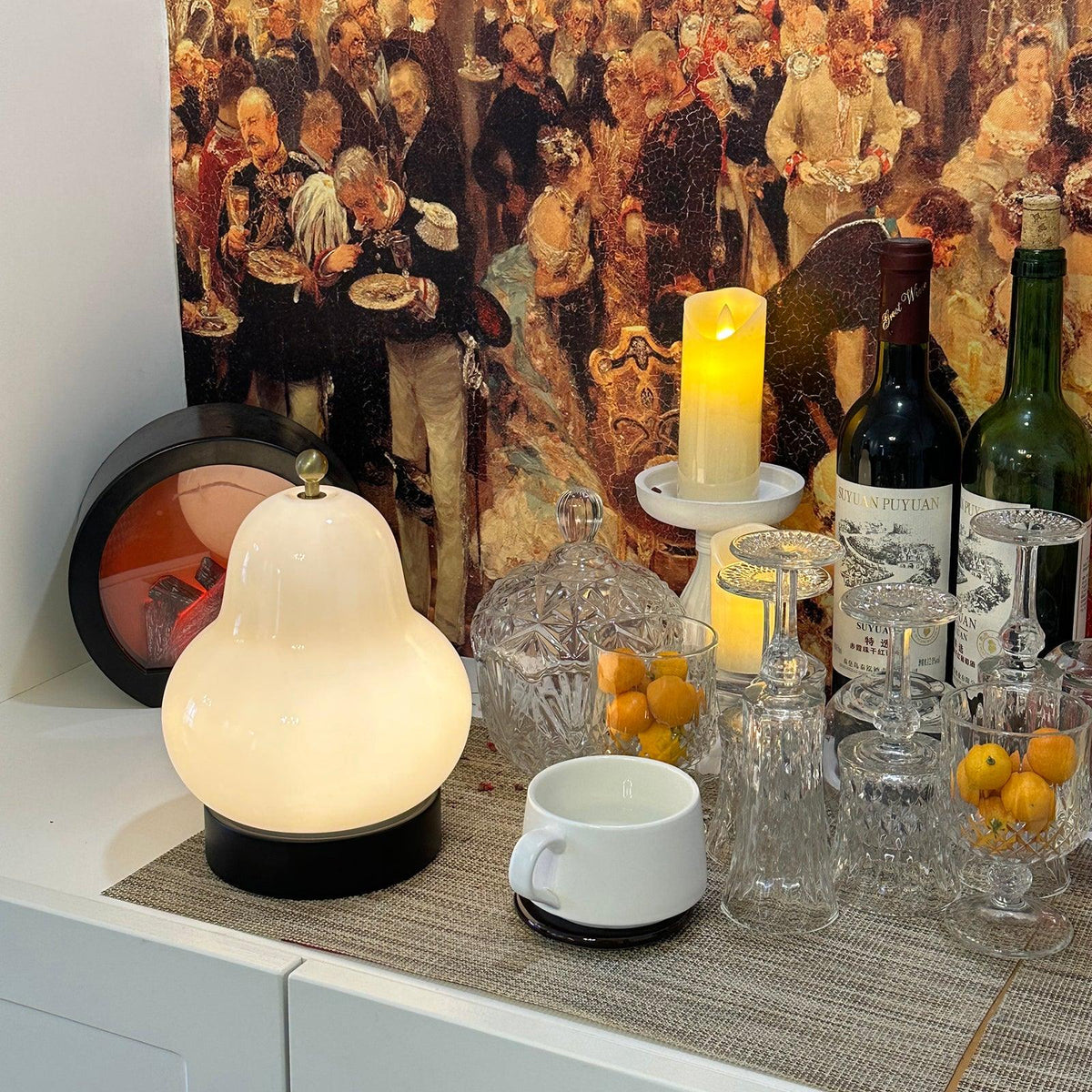 Lumaic Lampe de Table en Verre Whimsical