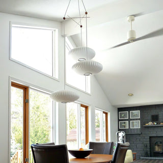 Lunar Suspension Moderne en Soie