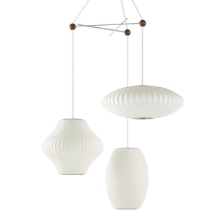 Lunar Suspension Moderne en Soie
