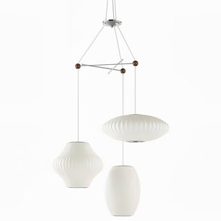Lunar Suspension Moderne en Soie