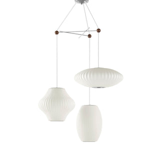 Lunar Suspension Moderne en Soie
