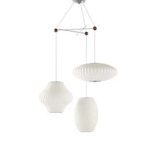 Lunar Suspension Moderne en Soie