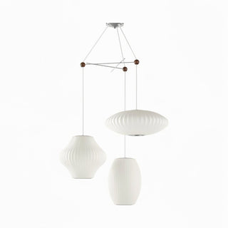 Lunar Suspension Moderne en Soie