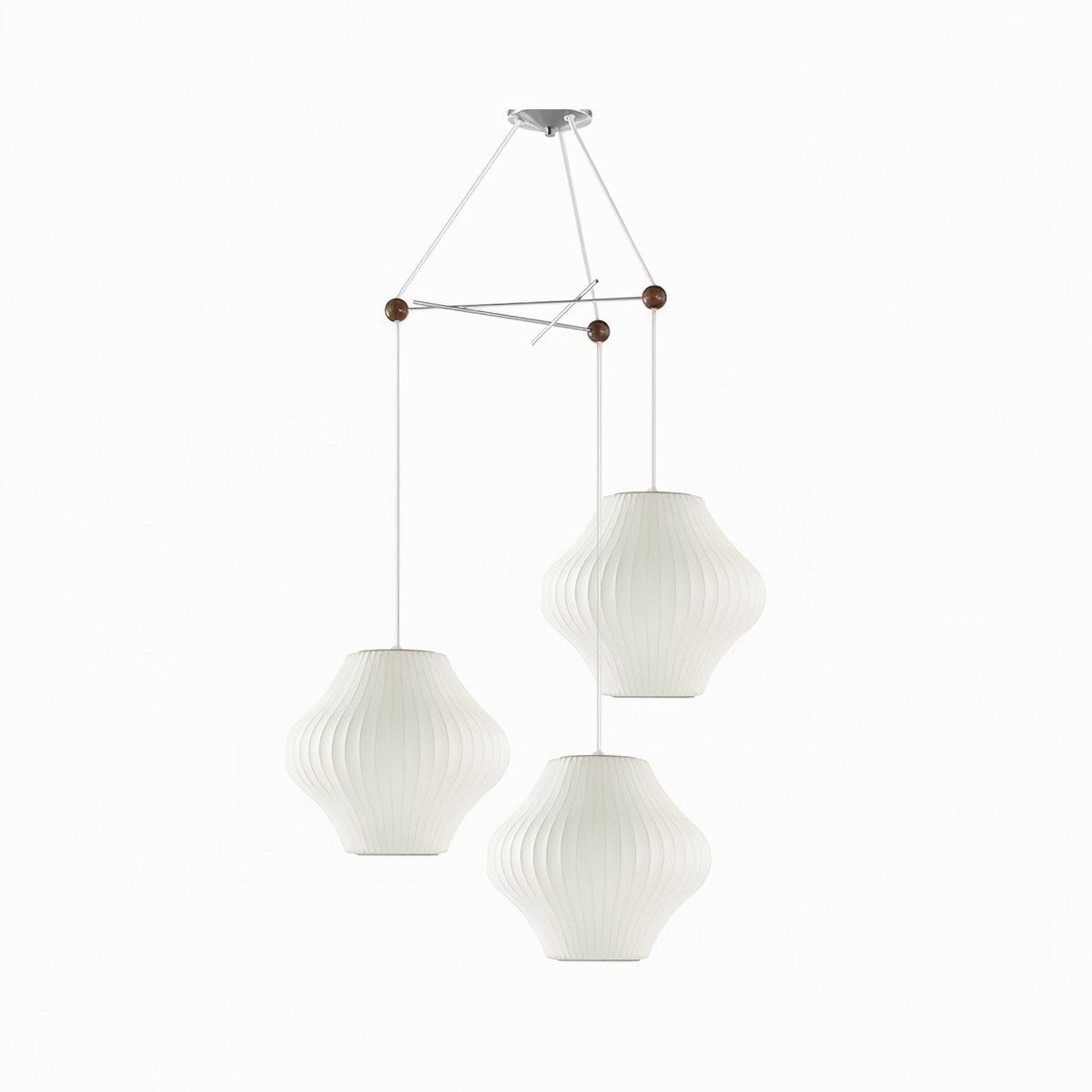 Lunar Suspension Moderne en Soie