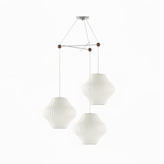 Lunar Suspension Moderne en Soie